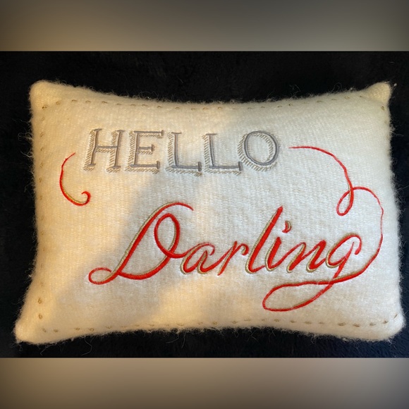 Anthropologie Hello Darling Pillow - Picture 2 of 5